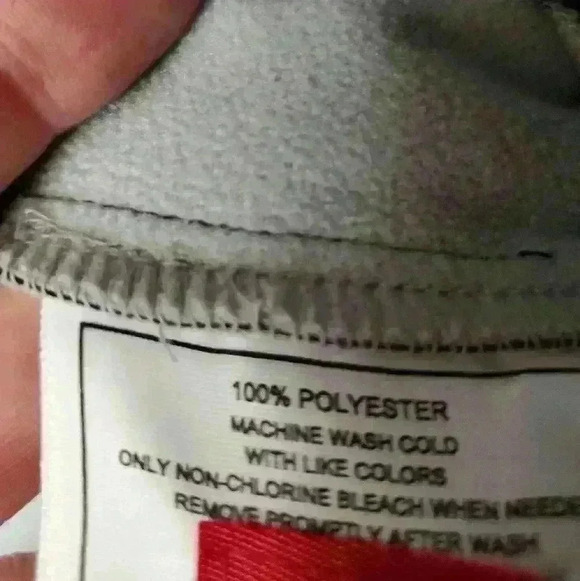 CFL CALGARY STAMPEDERS REEBOK authentic sideline softshell jacket. Men's Med - Picture 12 of 12